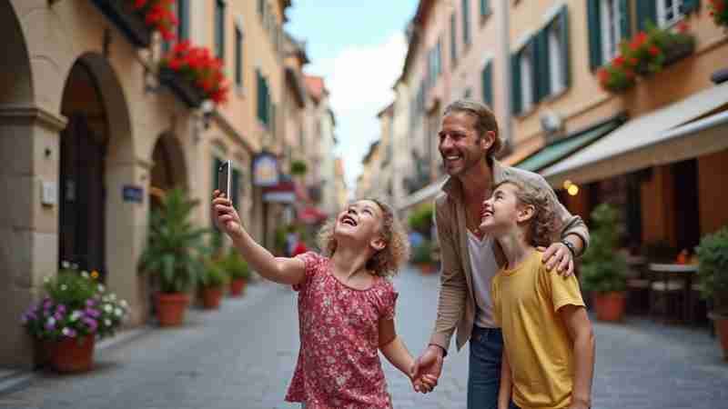 Ideal Summer Vacations for German Families in Europe, Concept art for illustrative purpose, tags: die europa für deutsche - Monok